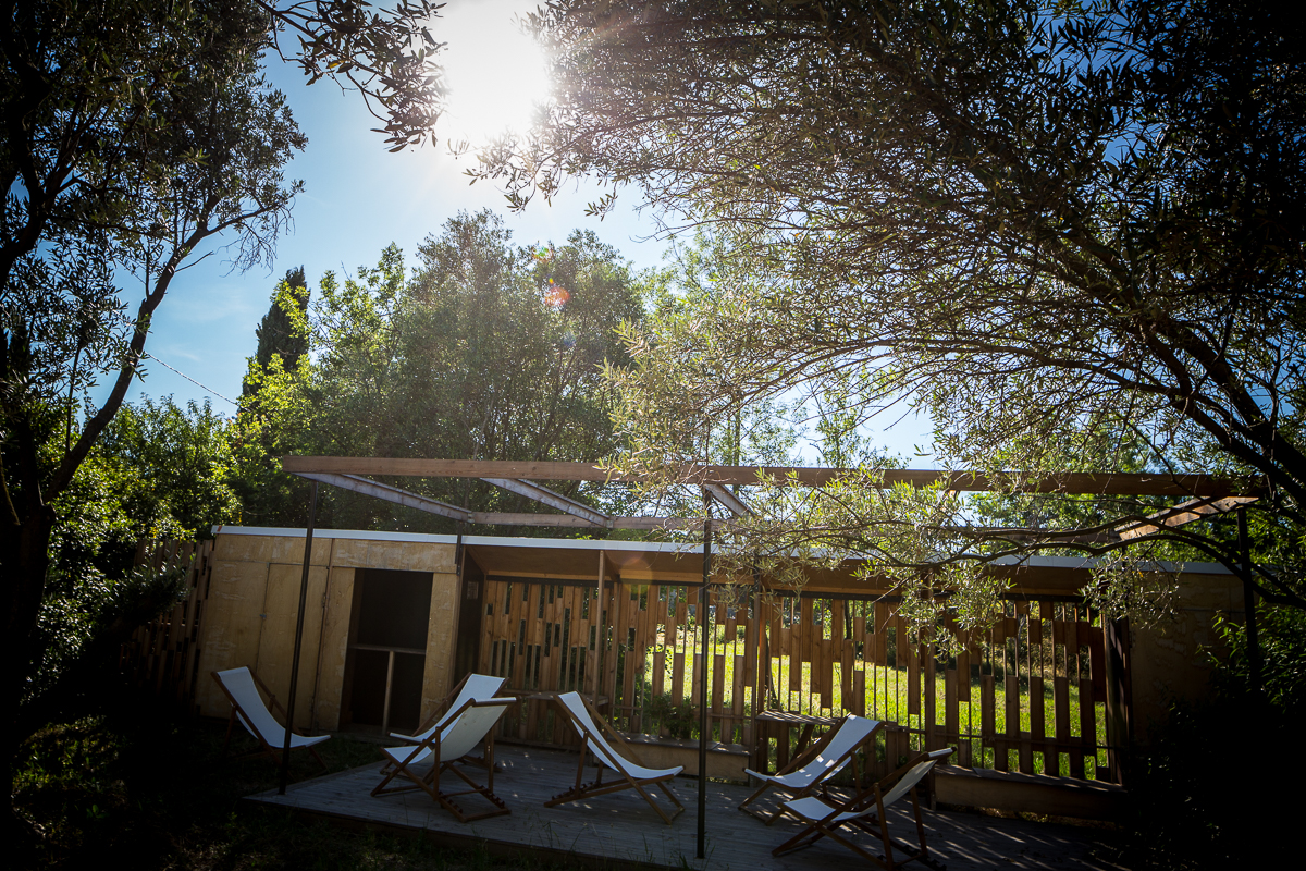 JARDIN DU CHAI DE LA BULLE BLEUE - PHOTO DAVID RICHARD